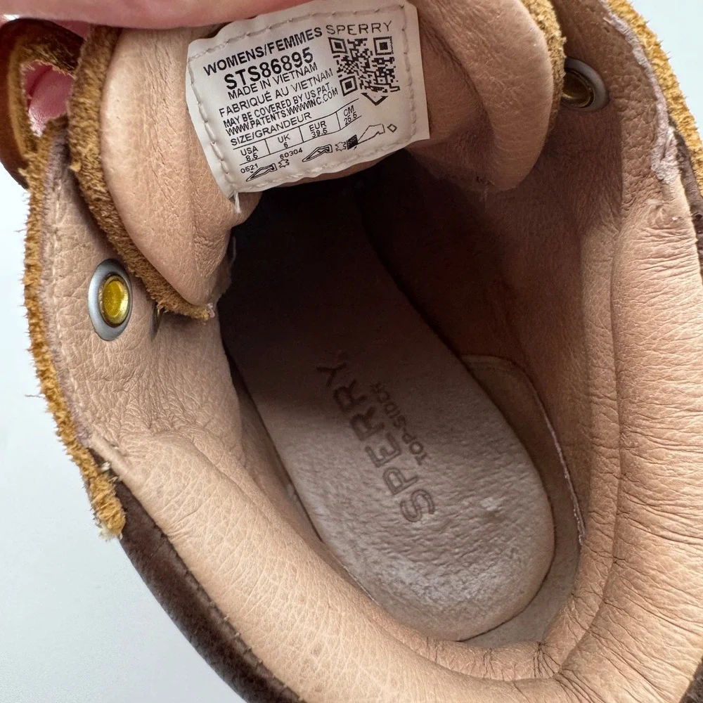 Sperry‎ Summit Duck Boots Women 8.5 Water Resistant Lug Gorpcore Outdoor Hiking